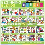Blends Clip Art SUPER MEGA Bundle!
