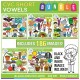 Short Vowel CVC Clipart Bundle