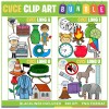 CVCe Clip Art BUNDLE! - 56 Images!
