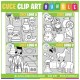 CVCe Clip Art BUNDLE! - 56 Images!