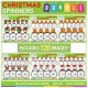 Christmas Spinners Clip Art BUNDLE - 120 images!