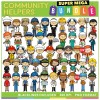 Community Helpers Clip Art MEGA BUNDLE!