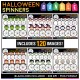 Halloween Spinners Clipart BUNDLE! 120 images!