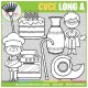 CVCe Long A Clip Art