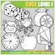 CVCe Long I Clip Art