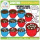 Winter Counting Clip Art BUNDLE - 129 Images!