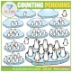 Winter Counting Clip Art BUNDLE - 129 Images!