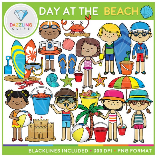 Summer Clip Art Bundle - 229 Images!