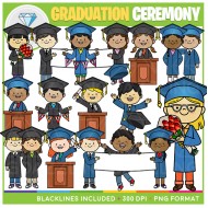 Graduation Ceremony Clip Art