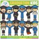Graduation Kids Clip Art BUNDLE!