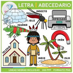 Letra I - Abecedario (Spanish)