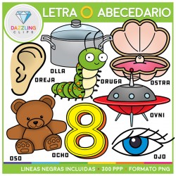 Letra O - Abecedario (Spanish)