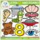 Vocales del Alfabeto Clip Art BUNDLE!