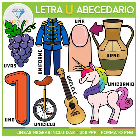 Letra U - Abecedario (Spanish)