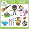 Alphabet Letter U Clip Art - Beginning Sounds