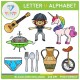 Alphabet Letter U Clip Art - Beginning Sounds