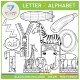 Alphabet Letter Z Clip Art - Beginning Sounds