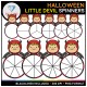 Halloween Spinners Clipart BUNDLE! 120 images!