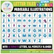 Moveable Letter Tiles Clipart ULTIMATE BUNDLE - 768 Images!