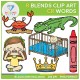R Blends Clip Art Bundle! BR, CR, DR, FR, GR, PR and TR Blends