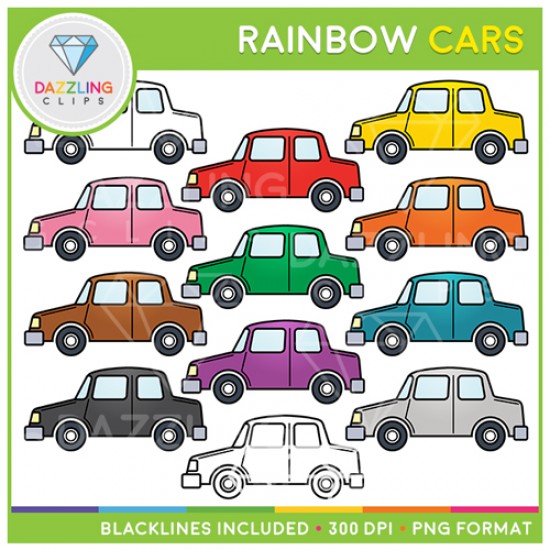 Rainbow Fun Elements BUNDLE