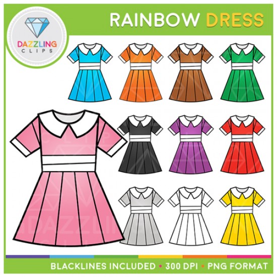 Rainbow Fun Elements BUNDLE