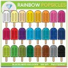 Rainbow Popsicle Clip Art