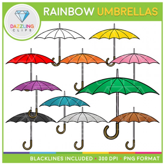 Rainbow Fun Elements BUNDLE