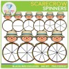 Scarecrow Spinners Clip Art