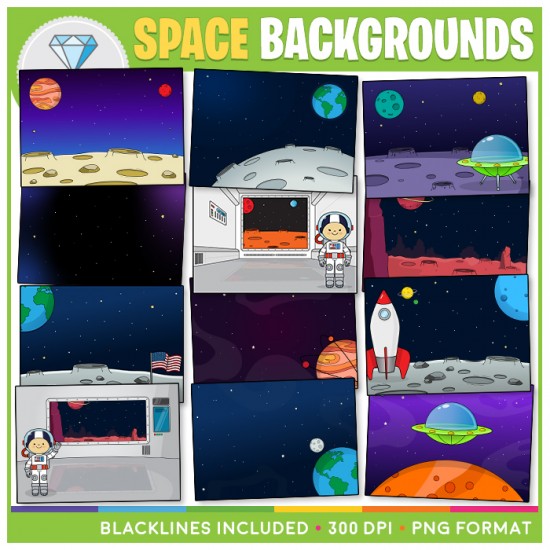 Backgrounds Clip Art BUNDLE!