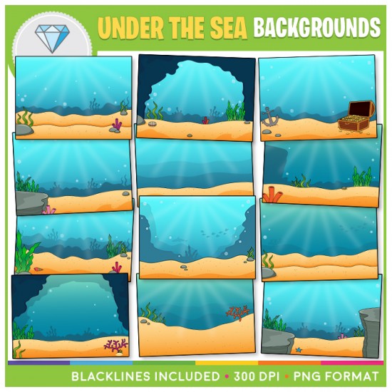Backgrounds Clip Art BUNDLE!